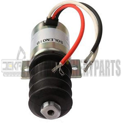 Fuel Shutoff Solenoid AT115077 for John Deere Excavator 690D 690DR