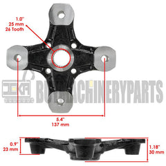Front or Rear Wheel Hub for Can-Am 705501900 705501264 705501716
