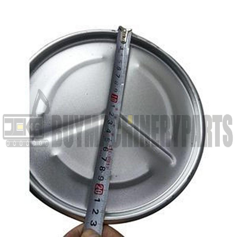 Muffler Silencer 6207-11-5310 with Clamp and 2Pcs U-Bolt for Komatsu Engine S6D95L-1GG Excavator PC150-5 PC120-5K PC130-5K PC150HD-5K