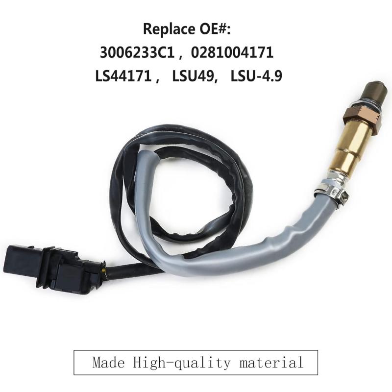 3006233C1 Lambda Sensor Oxygen O2 Sensor 0281004171 LS44171 LSU49 TRNSMTR fits International Navistar 2010­2012 MaxxForce 11L 13L 15L Various