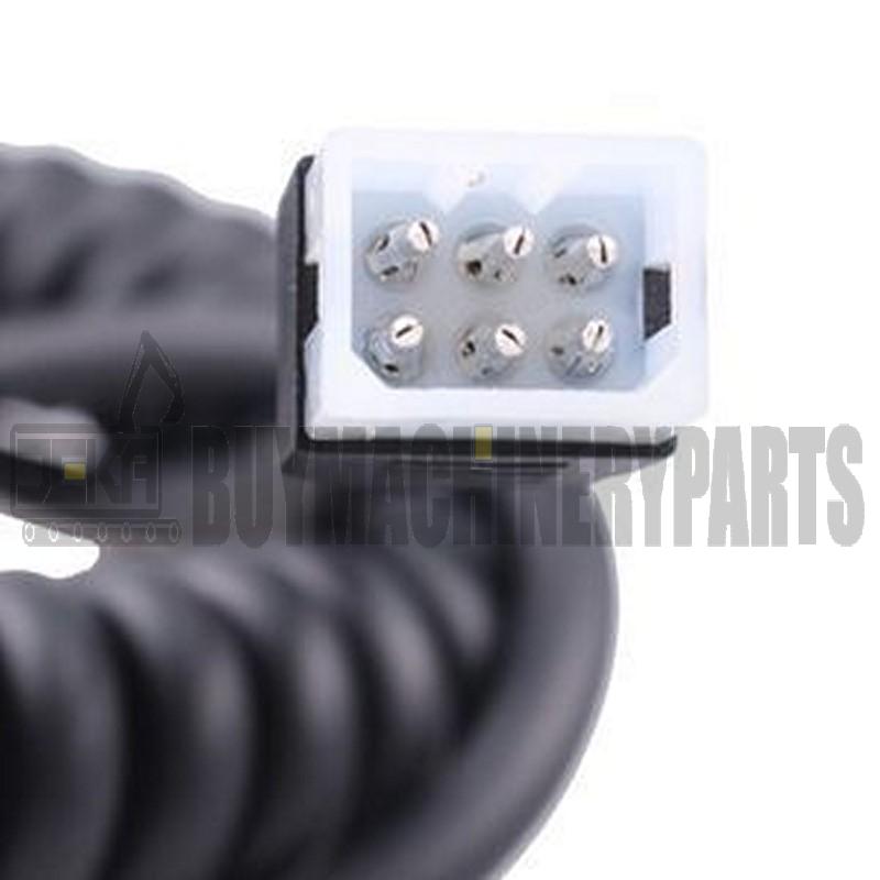 6 Pin Straight Blade Handheld Controller Cord 96437 56435 for Western Fisher Snow Plow