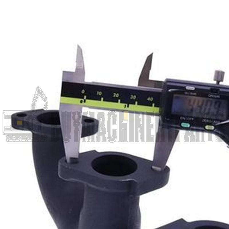 Exhaust Manifold 5001306 With Gasket 5001262 for Kubota Engine D1105 D1105-E4B Cushman Truckster Haulster Sprayte