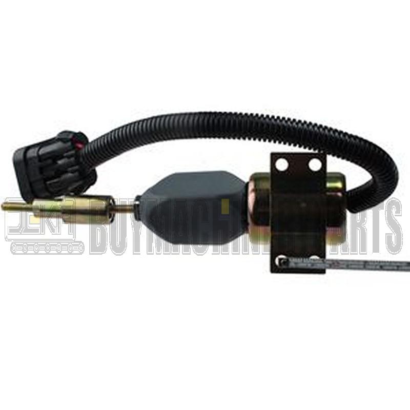 Fuel Shutoff Solenoid E9HN9N392AB for New Holland M121 M311 M321 M721 M411 M711 M811 M621 M421 M821 M111 M611 Engine 1078 1079 1085 Truck 12V