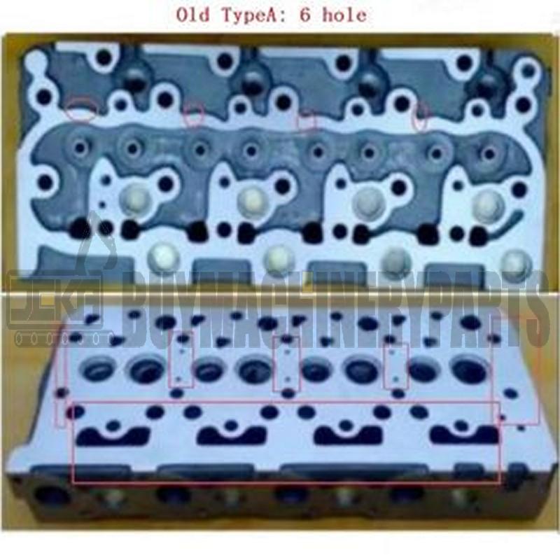Engine V2003 V2203 V2403 Complete Cylinder Head With Full Gasket Kit for Kubota
