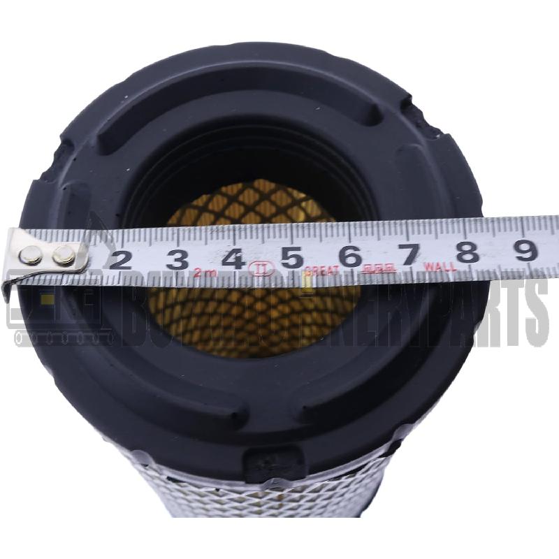 Air Filter Kit 6673752 6673753 Compatible for Bobcat 319 320 321 322 323 324 418 E08 E10 E14 E16 E17 E19 E20 E25 E26 Replacement