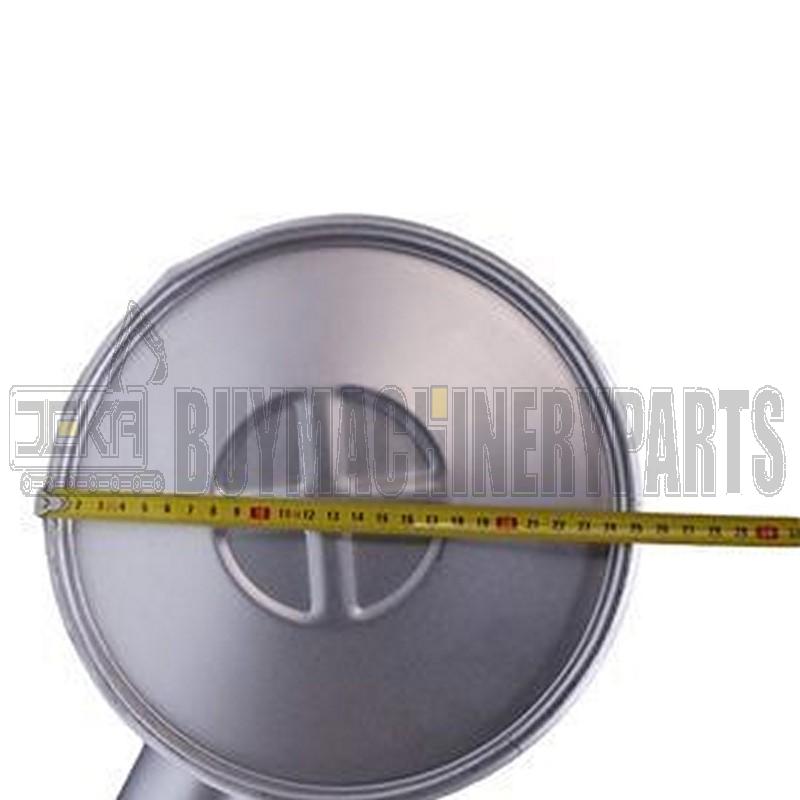 Muffler Silencer 4255658 4649870 for Isuzu Engine 4BG1 Hitachi Excavator EX120-2 EX120-3 EX100WD-2 EX100WD-3