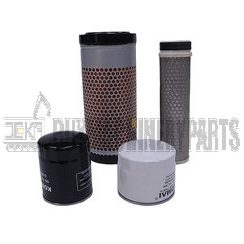 Filter Kit  for John Deere Excavator 35G With Yanmar Engine 3TNV88 Tier 4