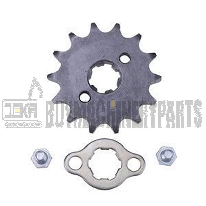 14 Tooth Front Drive Sprocket Set 0453457 0453639 for Polaris ATV Sportsman Outlaw 90 110 2007-2023