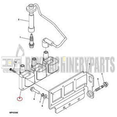 3 PCS OEM Ignition Coil MIA11721 for Yanmar Engine 3TNV70 John Deere Gator Utility Vehicle XUV UV72 4X4 XUV825i