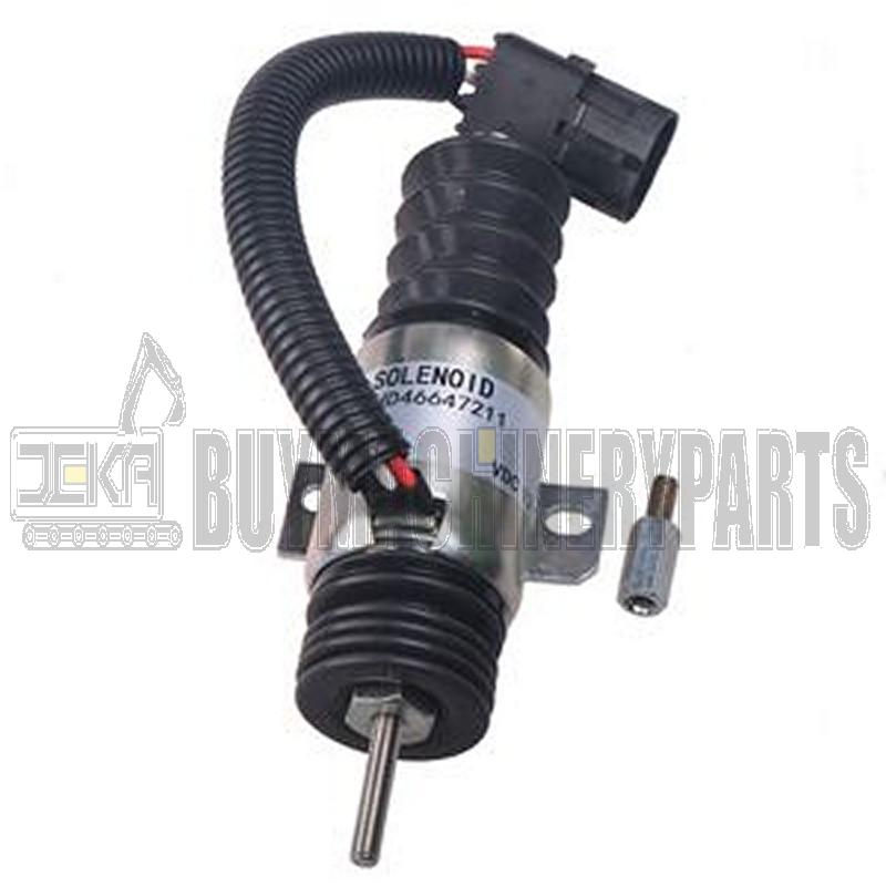 Fuel Shutoff Solenoid 420-35448 for Mustang Gehl Loader 930A John Deere Mower F911 F925 F932 F935