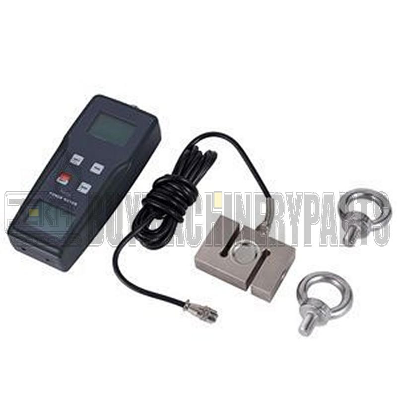 FM-204-200K 1960N 200kgf 440Lbf Digital Force Gauge Push Pull Gauge Dynamometer Peak Track Mode 0.5% Accuracy