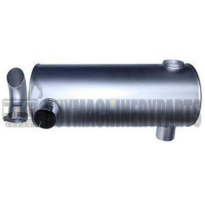 Muffler 4416602 with Clamp and 2Pcs U-Bolt for Isuzu Engine 6BG1 John Deere Excavator CW 210CW 210