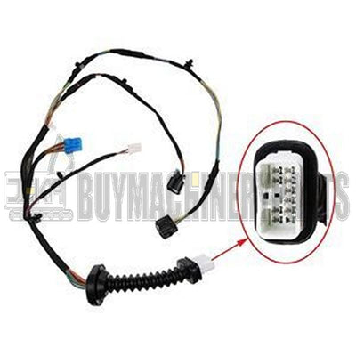Rear Door Harness with Connectors 645-506 for Dodge Ram 1500 2500 3500 4500 5500 2004-2010 Replaces 56051931AA 56051931AB
