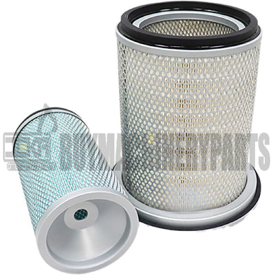 Air Filter 4206098 4285619 P780385 Suitable for Hitachi EX100-2 EX100-3 EX100C EX100-5 EX120 EX120-2 EX120-3 EX120-5 EX120-6 EX130 EX150 EX100WD EX160WD