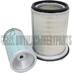 Air Filter 4206098 4285619 P780385 Suitable for Hitachi EX100-2 EX100-3 EX100C EX100-5 EX120 EX120-2 EX120-3 EX120-5 EX120-6 EX130 EX150 EX100WD EX160WD