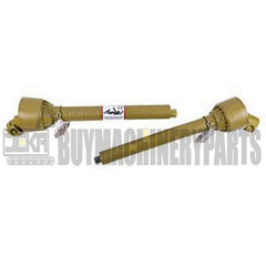Tractor PTO Shaft Driveshaft for 1-3/8" x 6 Spline Both Ends 31.5"-43.3" Length Series 1