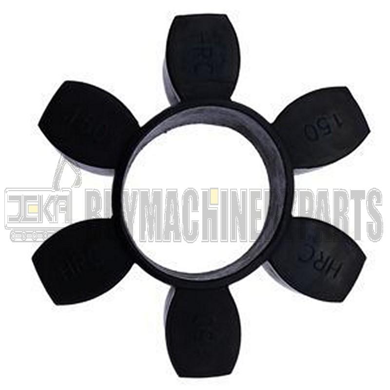 Air Compressor Spare Parts Flexible Rubber Spiders Shaft Coupling Elastic Block HRC150 for Fusheng