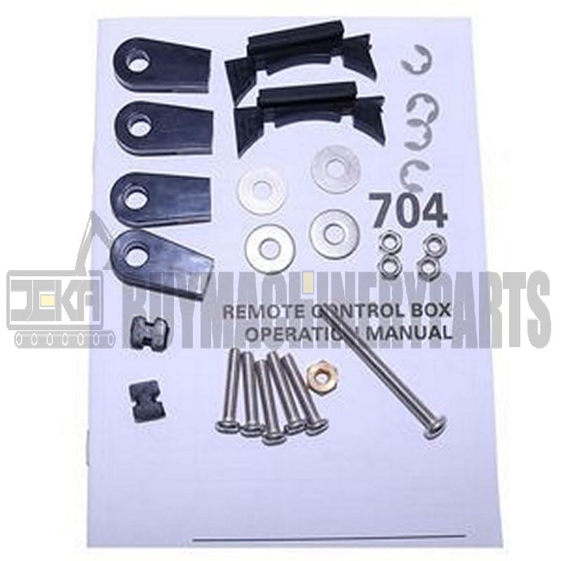 Dual Twin Binnacle Remote Control 704-48207-P1-00 for Yamaha Outboard 704 Boat Marine Motor Engine