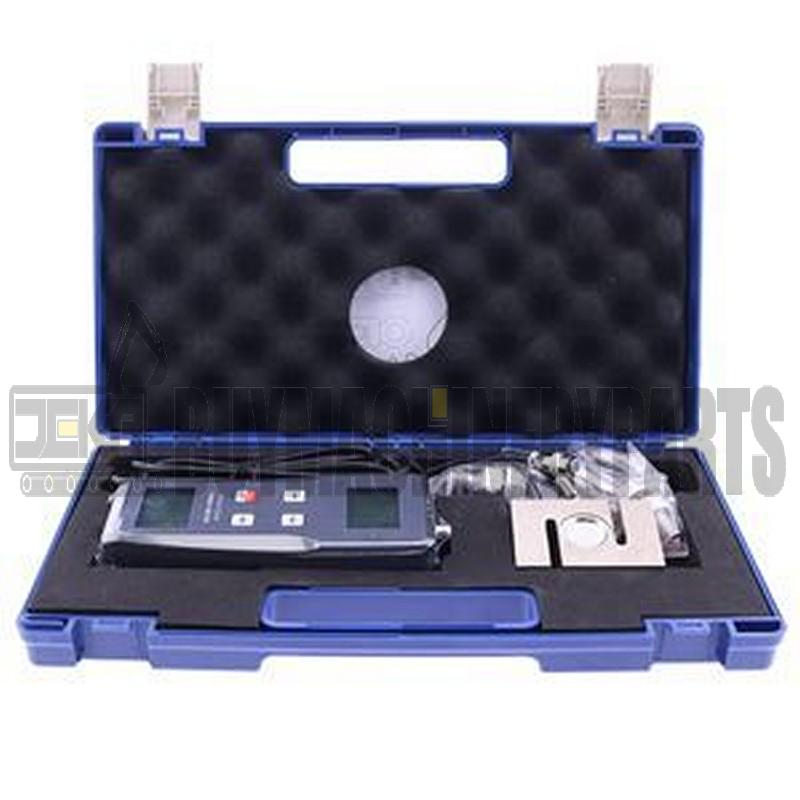 FM-204-1000K 9800N 1000kgf 2200Lbf Digital Force Gauge Push Pull Gauge Dynamometer with External Load Cell Sensor Peak Track Mode 0.5% Accuracy