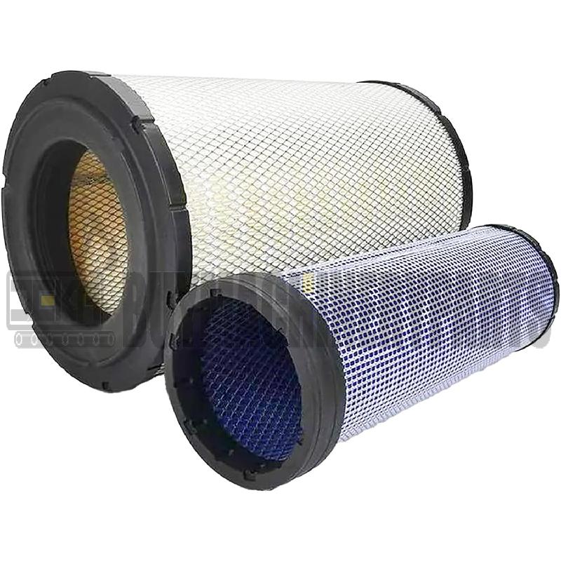 Air Filter P827923 P821575 AF25575 AF25551 Suitable for Caterpillar CAT E303 E304 E304C E304D E305 E305C E305CR E305D Suitable for Daewoo Doosan DH35
