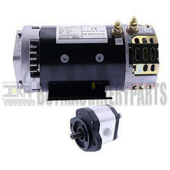 24V Electric Motor 40844GT & Hydraulic Pump 96193GT for Genie GS-1530 GS-2032 GS-2046 GS-3232 GS-4655