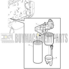 Fuel Filter Housing 21870635 for Volvo Truck B13R PREVH
