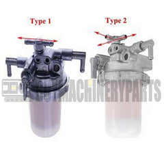 Fuel Filter Assembly 129100-55621 129907-55701 for Yanmar Engine 3TN75E 3TN78L 3TN82E 3TNE84 4TN82E 4TN84E 4TNE88 4TNA78TL Loader V2 V3 V4