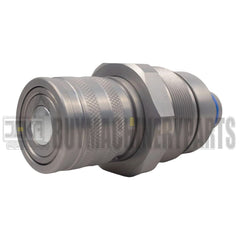 7246802 AT406475 Hydraulic Female Flat Face Quick Coupler For John Deere 318E 319E 320E Bobcat S130 S150 S160 A220 A300 A770 T140 T180 T190 863 864 883 753 763 773