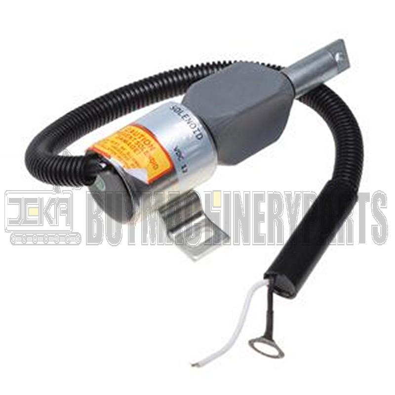 12V Fuel stop solenoid 1753ES 1700-4061 For Takeuchi TL140
