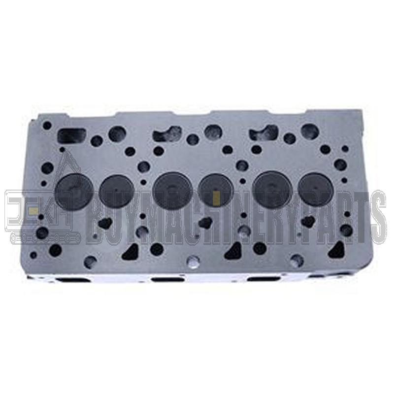 Kubota Engine D1105 Complete Cylinder Head with Full Gasket Kit for Bobcat Loader B100 B250 BL275 533 Excavator E25 Portable Power 6KW