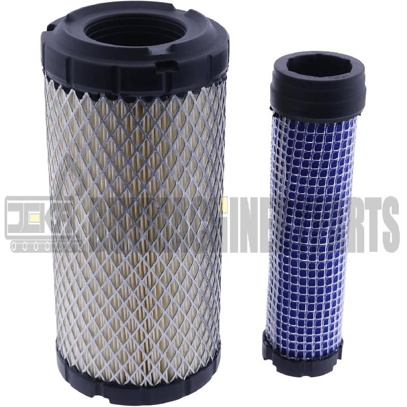 Air Filter Kit 6673752 6673753 Compatible for Bobcat 319 320 321 322 323 324 418 E08 E10 E14 E16 E17 E19 E20 E25 E26 Replacement
