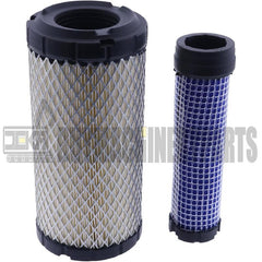 Air Filter Kit 6673752 6673753 Compatible for Bobcat 319 320 321 322 323 324 418 E08 E10 E14 E16 E17 E19 E20 E25 E26 Replacement