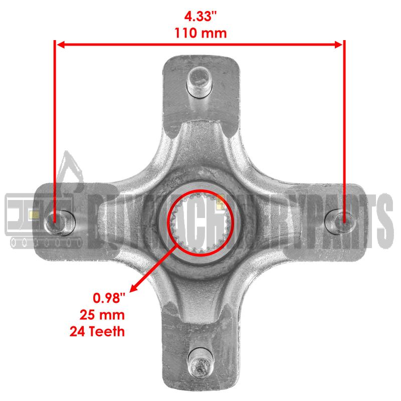 Rear Left Or Right Wheel Hub For Honda  42410-HN6-A20 42610-HP1-000 42410-HC0-00