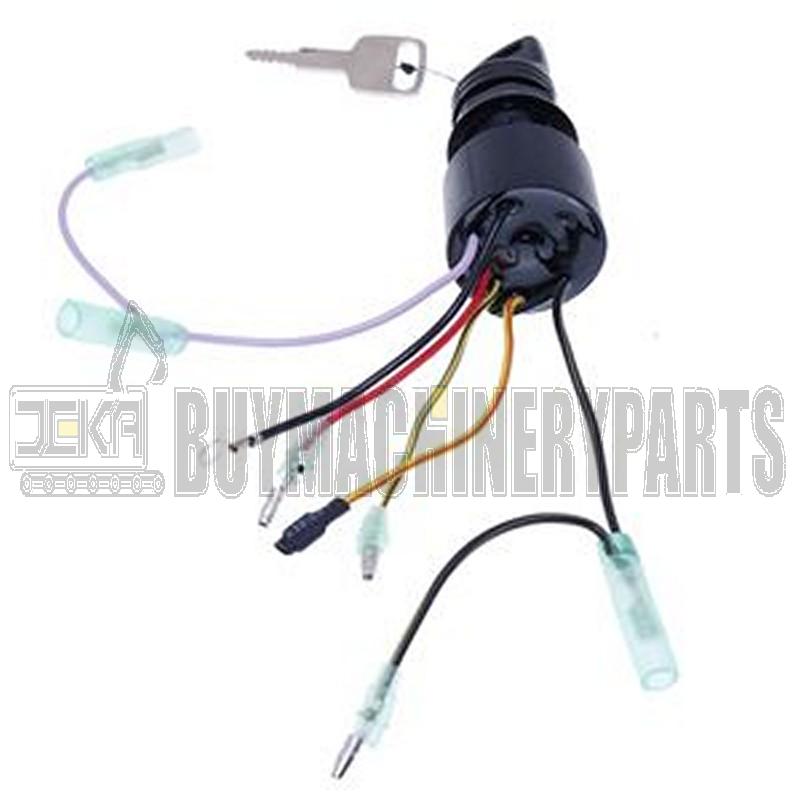 Outboard Ignition Switch Push to Choke Off/Run/Start for Sierra MP51090