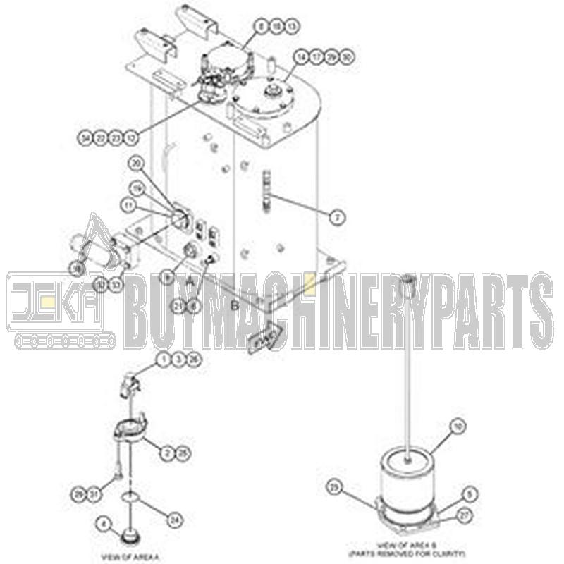 Hydraulic Oil Dipstick 3476081 for Caterpillar CAT Excavator 311C 312D 313D 314C 315C 320C 330C 345D 385C