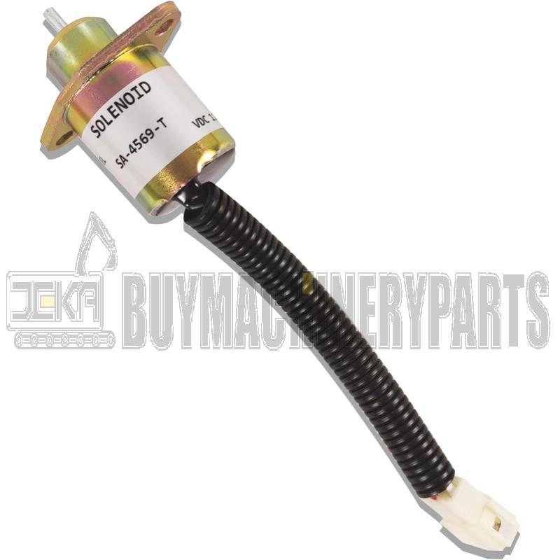 SA-4569-T Fuel Shut Off Solenoid 1503ES-12A5UC5S 17454-60010 1503ES-1, Fuel Shutdown Solenoid Fit for Kubota BX22D F2560E F3060 V1505T