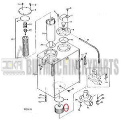Hydraulic Filter 4190987 for John Deere Excavator 290D 490 490D 493D 493 495D 590D 595 70 70D 790 792