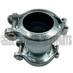 2 PCS 48mm Coupling 4067834 for Hitachi Excavator EX100-2 EX120-2 EX200-2 EX270 EX90L-5 MA200 MX5015 ZX110-E ZX330-3 ZX350H-3 ZX450-3 ZX500LC-3