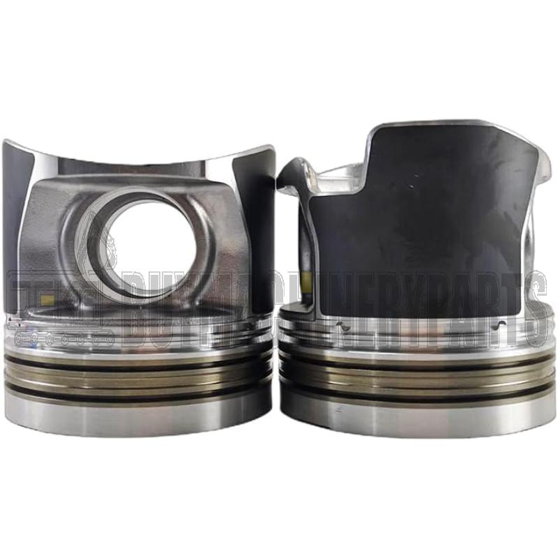 Piston With Pin And Clips 1-12112-009-1 Suitable For Isuzu 6WG1TC 6WF1TC Engines