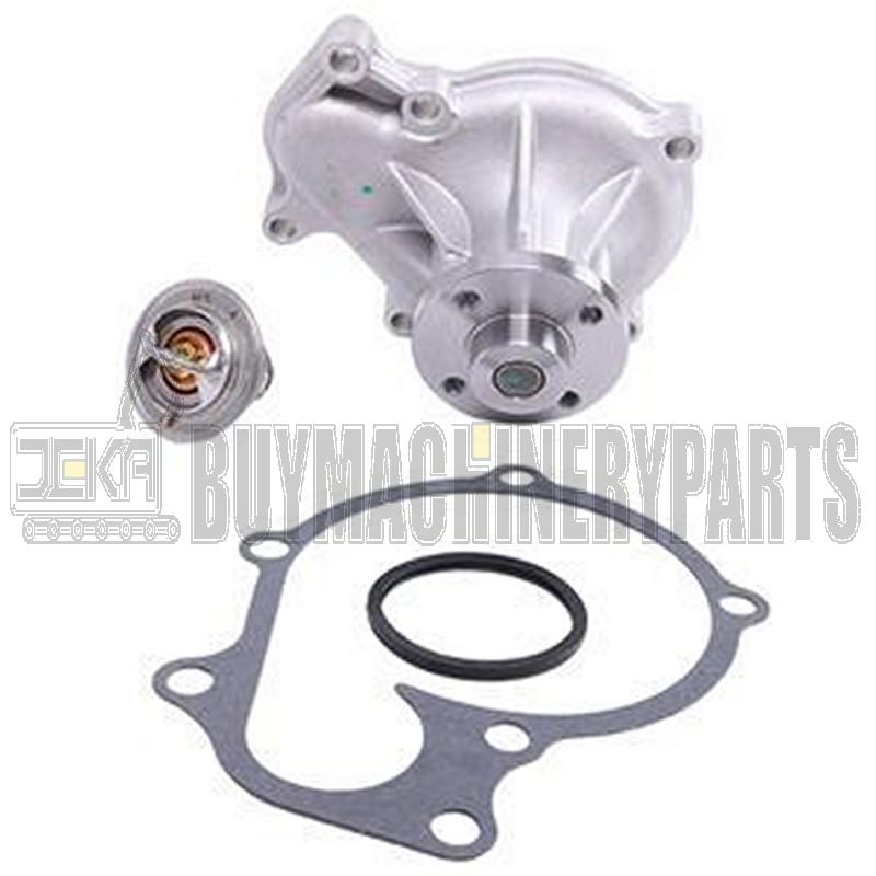 Water Pump 6680852 & Thermostat 6680850 for Kubota Engine V3300 V3800 Bobcat Loader A300 A770 S220 S250 S300 S330 S750 S770 S850 T250 T300 T320 T750 T770 T870