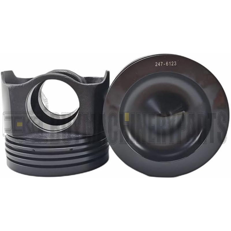 Piston With Pin And Clips 247-6123 346-6616 Suitable For Caterpillar C15 Engines