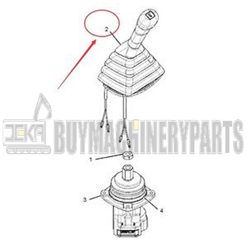Handle Control 235-8969 for Caterpillar CAT 312D 313D 320D 324D 325D 329D 330D 45D 349D 365C 308D 307D Engine 3066 C6.4 C4.2 C7.1