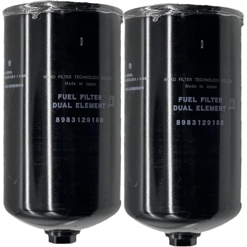 2PCS Fuel Filter 8983129180 8-98312918-0 For Isuzu 6HK1 6WG1 Engine