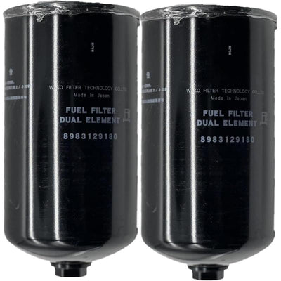 2PCS Fuel Filter 8983129180 8-98312918-0 For Isuzu 6HK1 6WG1 Engine