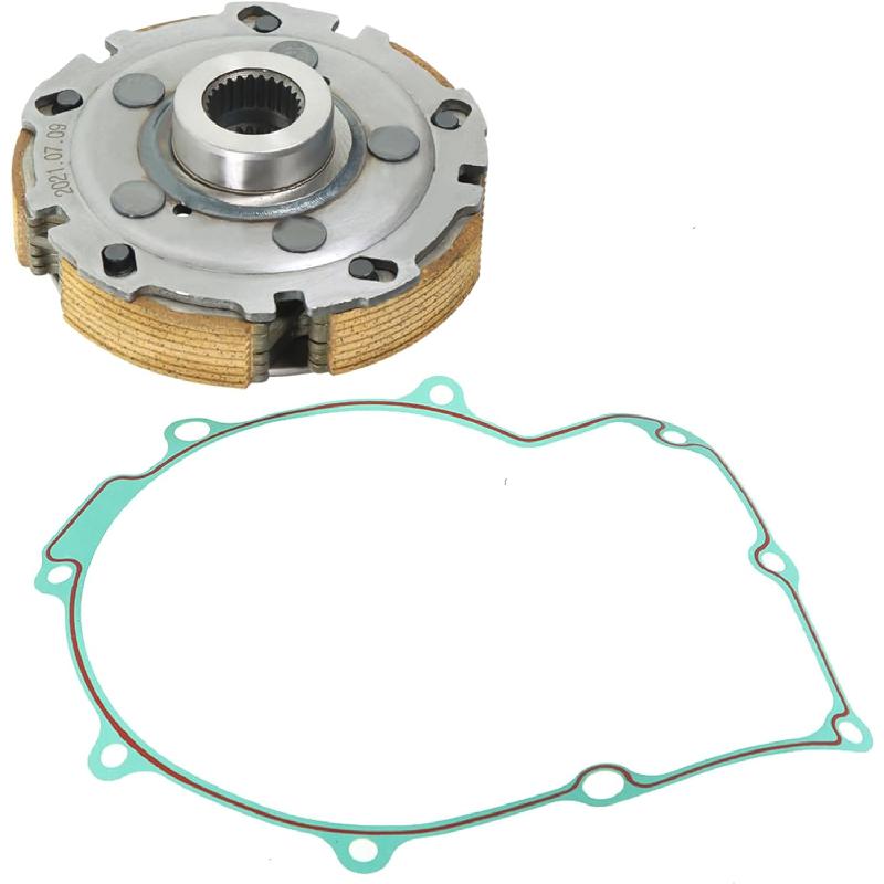 Wet Clutch Pad Shoe and Gasket Replacement for Yamaha Grizzly 660 Rhino 660 YFM660 2004-2007 5KM-16620-00-00