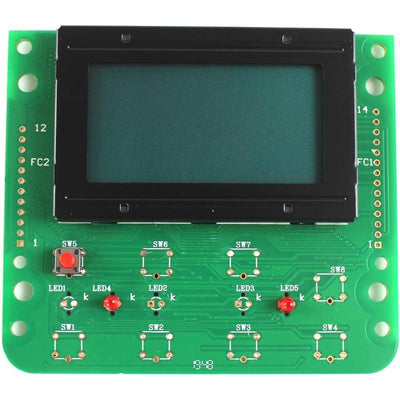 LCD SK200-6 Monitor Display Panel YN59E00002F1 Cluster Gauge LCD for Kobelco SK-6 SK200-6 Excavator Display Panel Gauge Cluster Parts