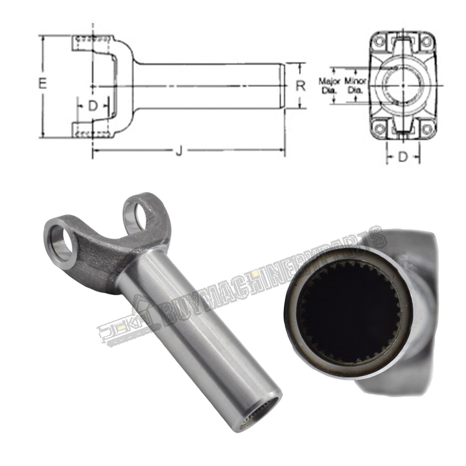 Drive Shaft Transmission Slip Yoke 3-3-5551X fit for NP 246 261 263 GM TH400