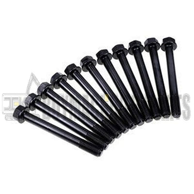 11Pcs Cylinder Head Bolts 31A01-11100 for Mitsubishi Engine S3L S3L2 Cub Cadet Compact Tractor 7000 7200 7205 7260 7265 7360SS