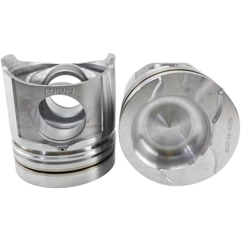 Piston 6222-31-2110 Suitable For Komatsu SA6D108 And SA6D108-1 Engines