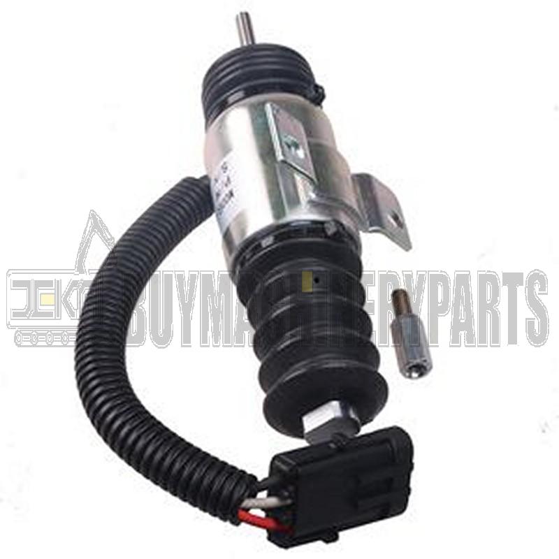Fuel Shutoff Solenoid 420-35448 for Mustang Gehl Loader 930A John Deere Mower F911 F925 F932 F935